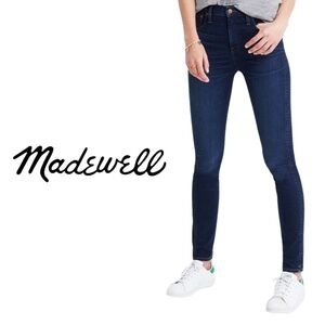 Madewell 10" High-Rise Skinny Jeans in Hayes Wash - Size 27